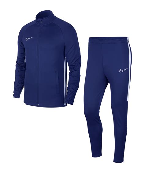 nike trainingsanzug blau weiß|Blau Trainingsanzüge – Oberteile (22) .